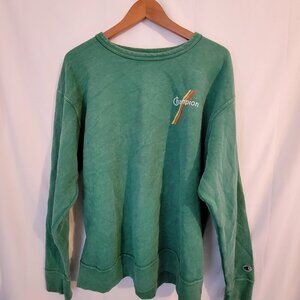 Women's Columbia Sweatshirt Green L Super Cute!